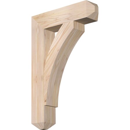 Thorton Craftsman Smooth Bracket, Douglas Fir, 3 1/2W X 16D X 24H